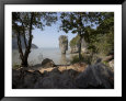 The Famous Rock from the Bond Movie, View from Ko Tapu, James Bond Island, Phang Nga, Thailand