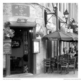 Cafe Creme de la Creme Art Print by Carl Ellie