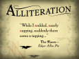 Alliteration Art Print