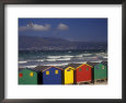 Colorful Bathing Boxes, South Africa