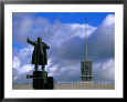 Lenin Statue at Finland Station, St. Petersburg, Russia