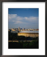 Luzhniki Stadium Seen from Universitetskaya Ploschad on Sparrow Hills, Moscow, Russia