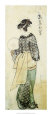 Back View of Ohisa Art Print by Utamaro Kitagawa