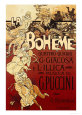 La Boheme, Musica di Puccini Kunsttryk af Adolfo Hohenstein