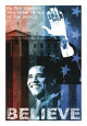 Obama: Believe Lámina por Keith Mallett
