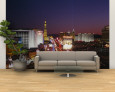 Buildings Lit Up at Night, Las Vegas, Nevada, USA Wall Mural – Large
