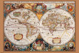 17th Century World Map