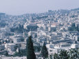Picturesque View of City with Buildings and Houses in Nazareth, Israel