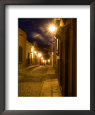 Street Scene Before Sunrise, San Miguel De Allende, Mexico