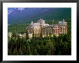 Banff Springs Hotel, Dusk, Banff National Park, Canada