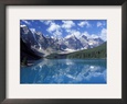 Moraine Lake in the Valley of Ten Peaks, Canada
