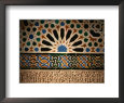 Mosaic In La Alhambra, Granada, Spain