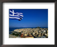 The Island of Corfu from the New Citadel, Corfu Island, Ionian Islands, Greece