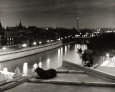Paris, Cats at Night Art Print by Robert Doisneau