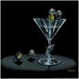 Gangster Martini Kunsttrykk av Michael Godard