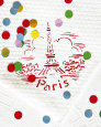 Paris Confettis Reproduction d'art par Danielle Coquille