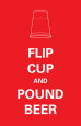 Taza volcada Premium Poster