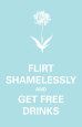 Flirt Premium Poster