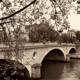 Pont Louis-Philippe, Paris Lámina por Alan Blaustein