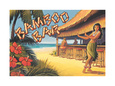 Bamboo Bar - Hawaii Lámina giclée por Kerne Erickson