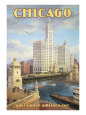 Chicago reproduction procédé giclée par Kerne Erickson