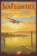 Western Air Express - San Francisco, Californie reproduction procédé giclée par Kerne Erickson