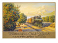 Erickson: Maravillosa California Lámina giclée por Kerne Erickson