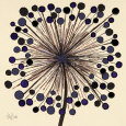 Lilac Bubble Flower Impressão artística por Alan Buckle