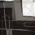 Black Squares Lámina por Ewald Kuch