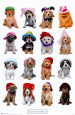 Puppies with Hats Póster por Keith Kimberlin