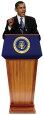 Barack Obama (Standups) Posters