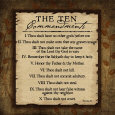 Les Dix Commandements Reproduction d'art par Jennifer Pugh