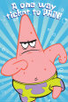 Spongebob - Patrick Póster