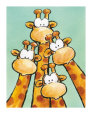 Funny Friends II Kunstdruck von Jean Paul