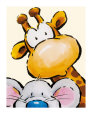 Funny Friends I Kunstdruck von Jean Paul