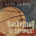 Baloncesto Lámina por Jo Moulton
