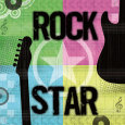 Rock Star Art Print by Louise Carey