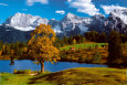 Snowy Mountains (Color Photography) Posters