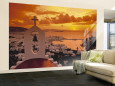 Mykonos Town and Harbour, Mykonos, Greece Wall Mural – Large par Doug Pearson