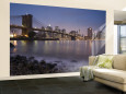 Lower Manhattan and Brooklyn Bridge, New York City, USA Fototapete – groß von Alan Copson