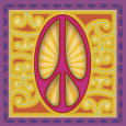 Peace sign (pink) Kunsttryk af Kem Mcnair