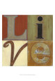Live a Lot Reproduction d'art par Norman Wyatt Jr.