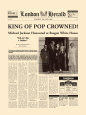 King of Pop Crowned Kunstdruck