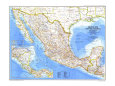 Maps of Central America (Natl. Geo.) Posters