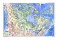 Canada Map 1985