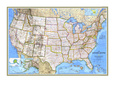 Maps of North America Posters