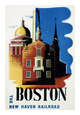 New Haven Railroad, Boston Lámina por Ben Nason