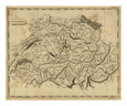 Switzerland, c.1812 Lámina por Aaron Arrowsmith