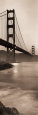 Golden Gate Bridge I Reproduction d'art par Alan Blaustein