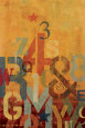 AlphaFire Stampa artistica di K. Tomlin
